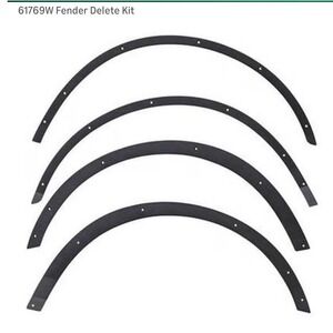 4WP Fender Delete Kit for Ford Bronco 2 Door Truck Front Fender Trim